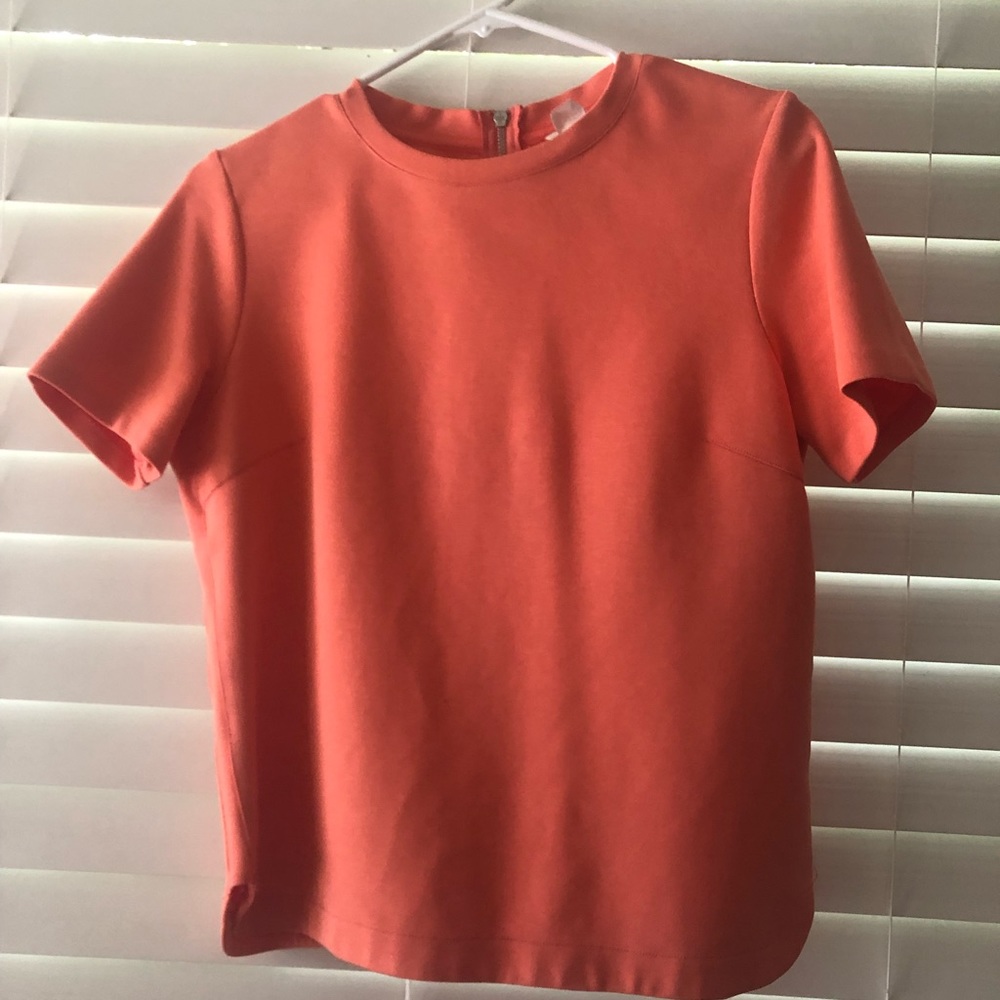 Club Monaco Top with zipper back